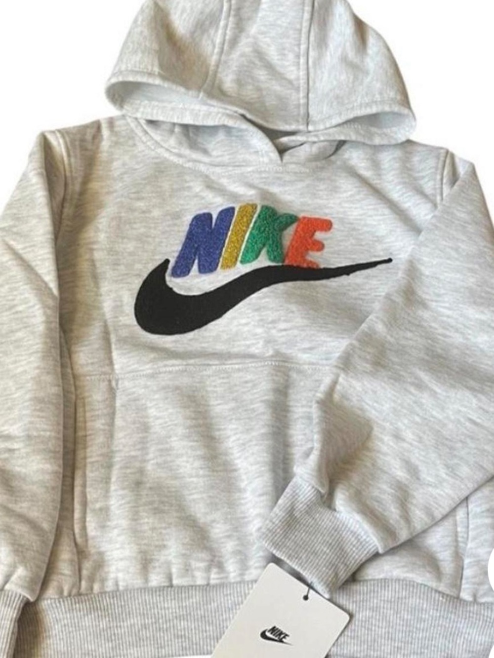 Nike Boys Grey Hoodie
